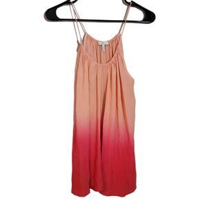 Joie Blouse 100% Silk Sleeveless Pink Ombre Size XS